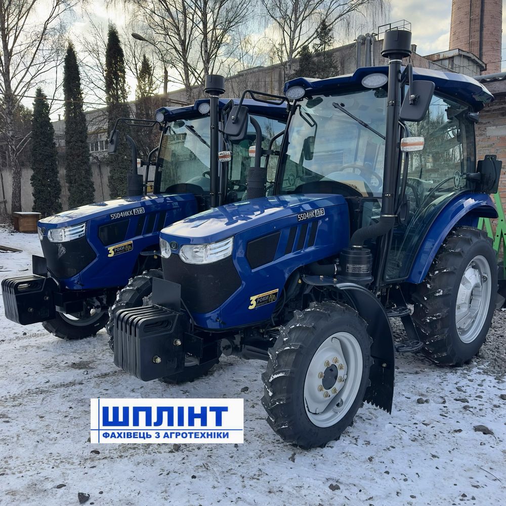 Мінітрактор ДТЗ 5504НК 2024р 50к 4циліндра двигун 2.8 турбо примусова