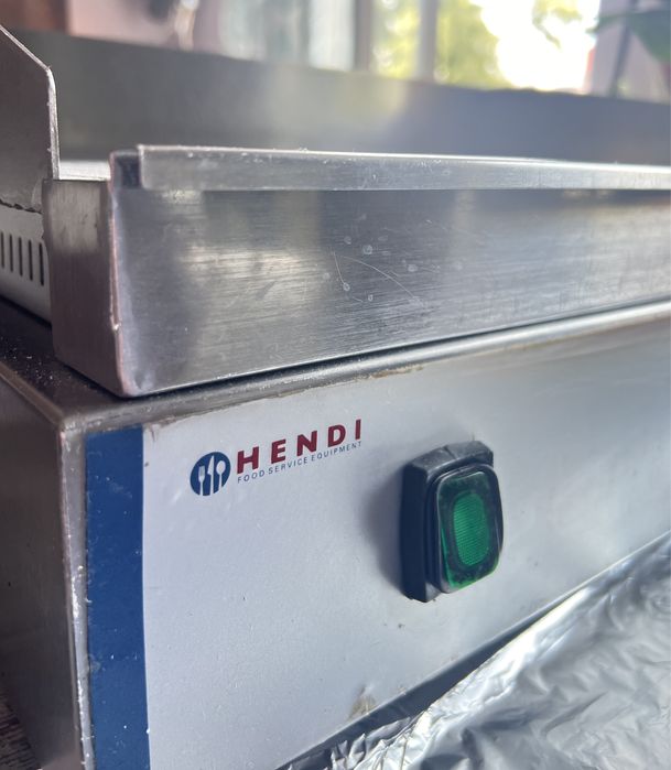 Hendi plyta gillowa ryflowana grill