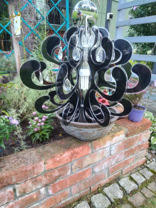 Lampa pokojową żyrandol glamour