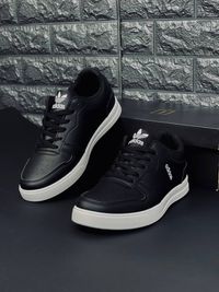МУЖСКИЕ кроссовки Adidas Форсы чёрного цвета Адидас подростковые 36-45