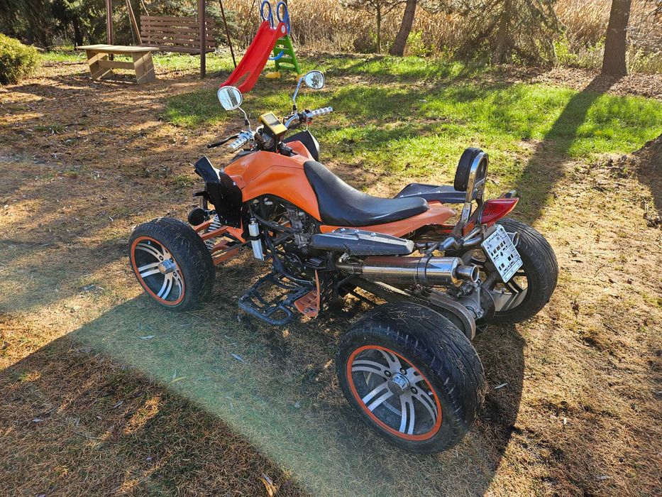 Quad Jinling 250 zarejestrowany