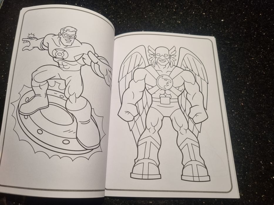 NOWA Kolorowanka Super Heros Super Friends Colorama bohaterowie