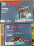 2 akumulatory Bosch GBA 18V 5.0Ah+ładowarka GAL 1880CV+GBH 18V-22