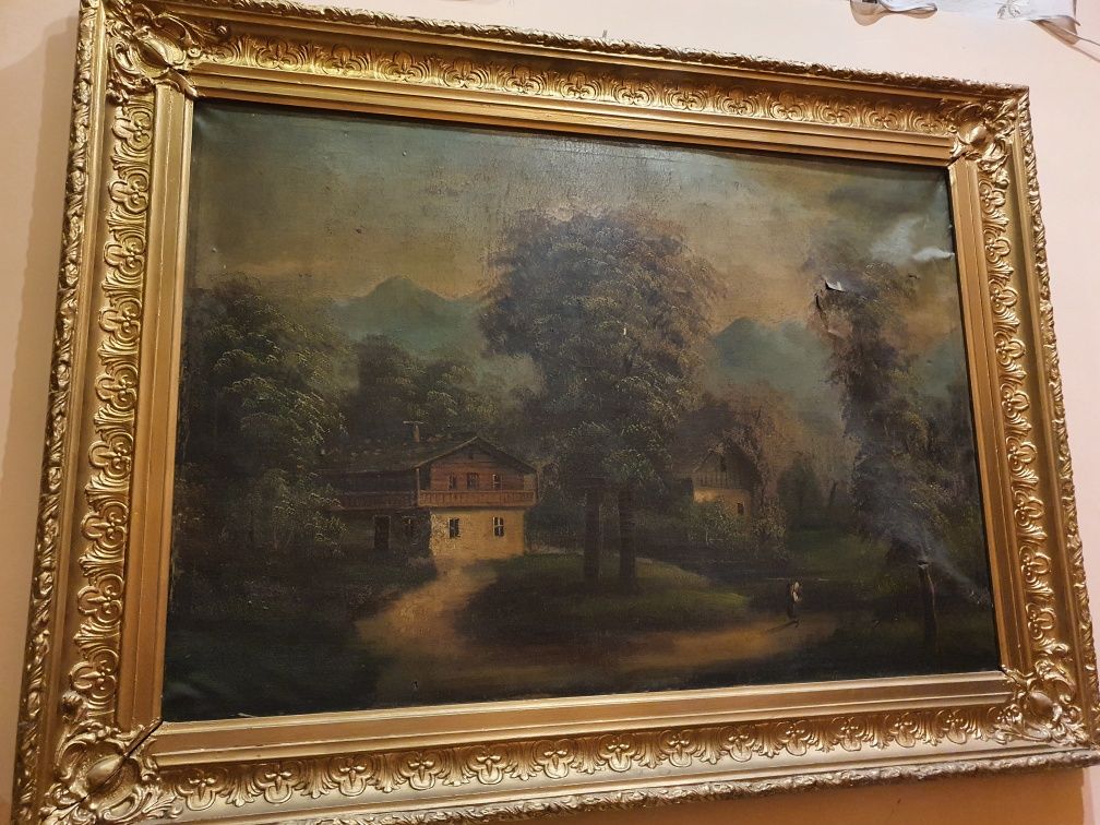 Duży piękny obraz