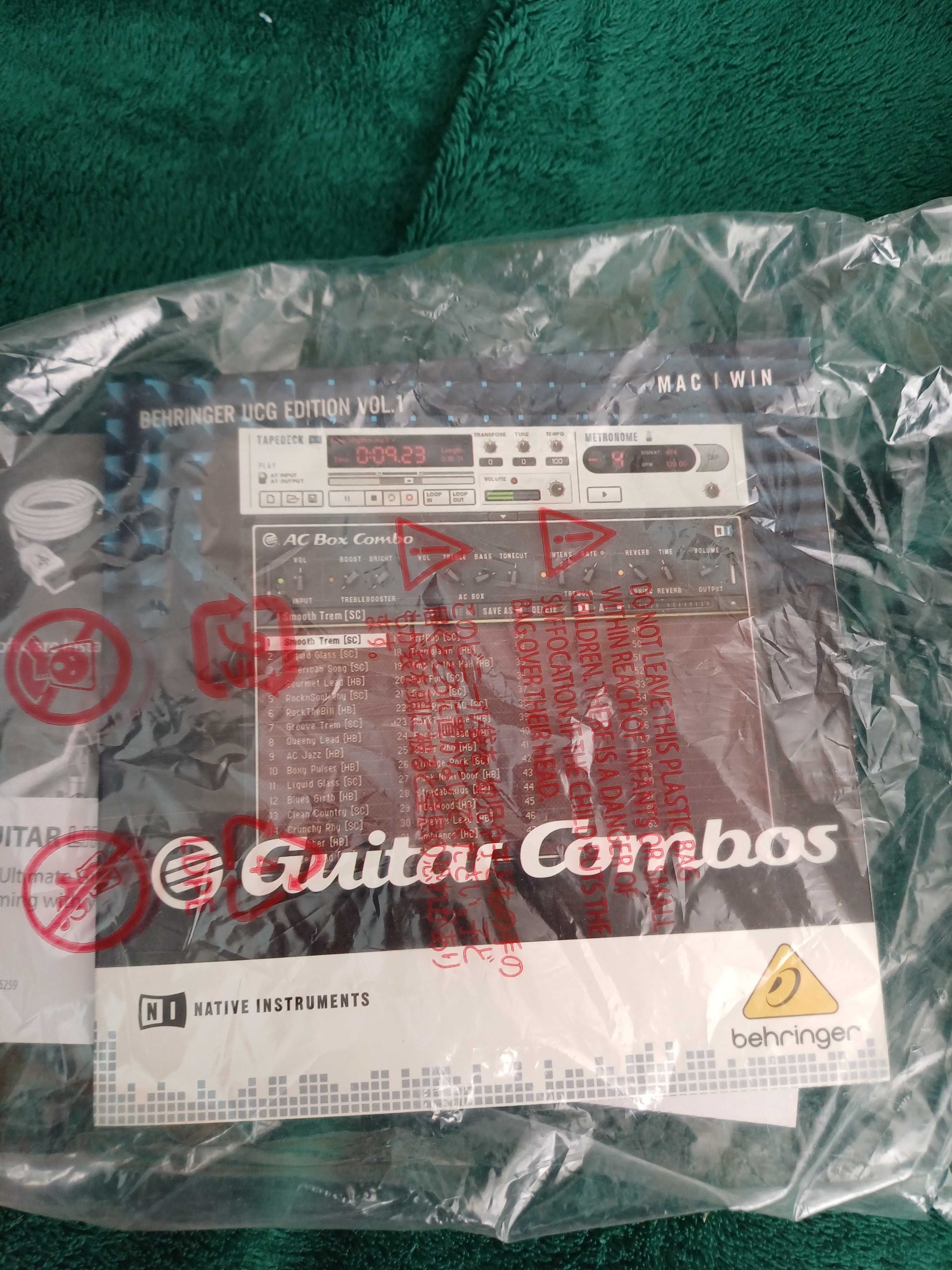 Behringer UCG102 USB guitar interface