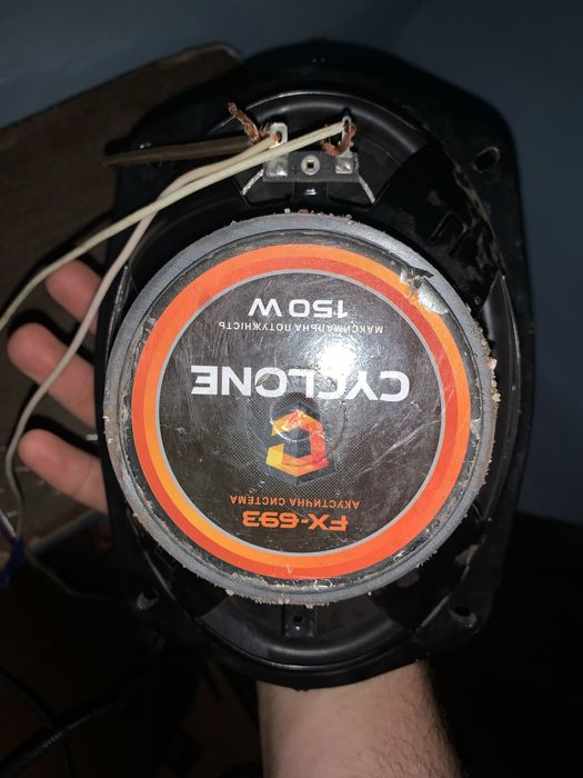 Продам автозвук саб мафон 2 пари овалов