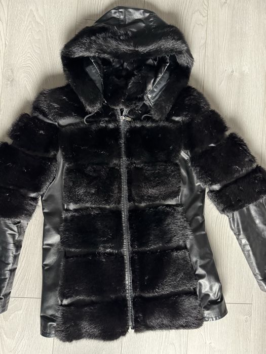 Норкова шуба натуральна