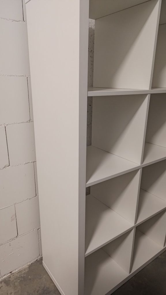 Ikea Kallax regał, biały, 112x147 cm