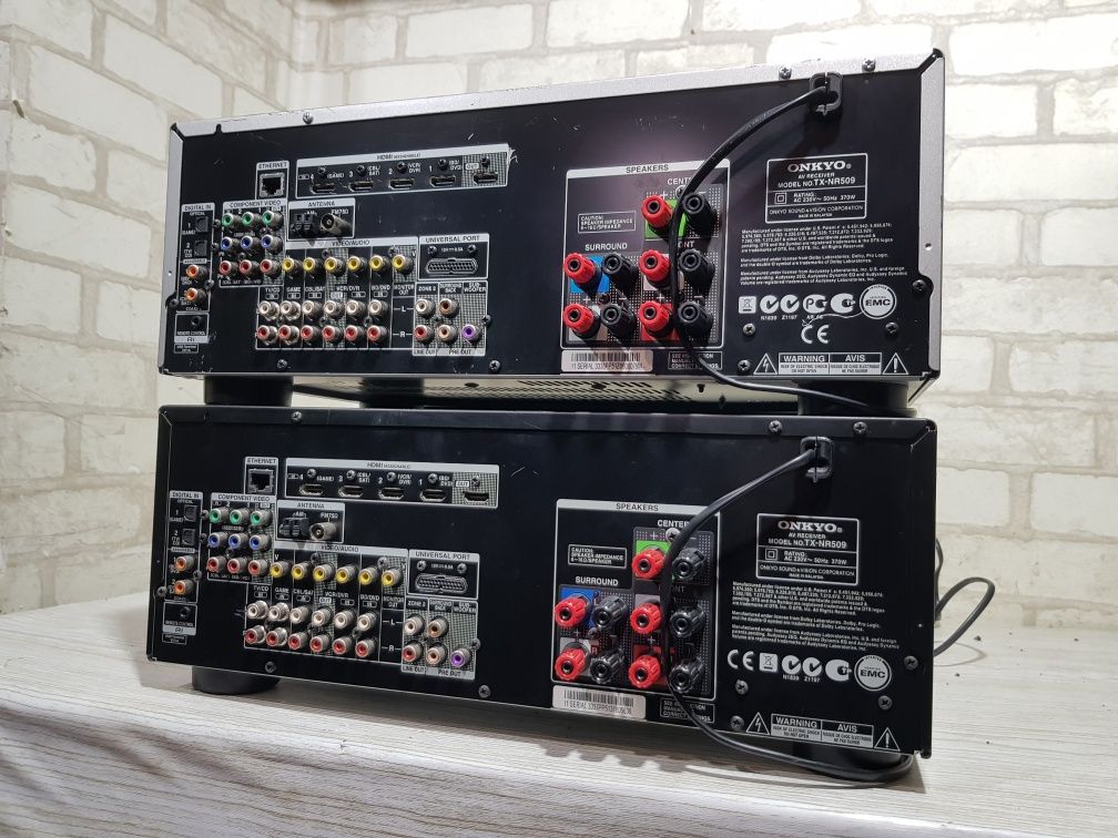 5.1 AV ресивер Onkyo TX-NR509, *5x130 Вт, HDMI, USB, LAN, 3D, 5ч/2с