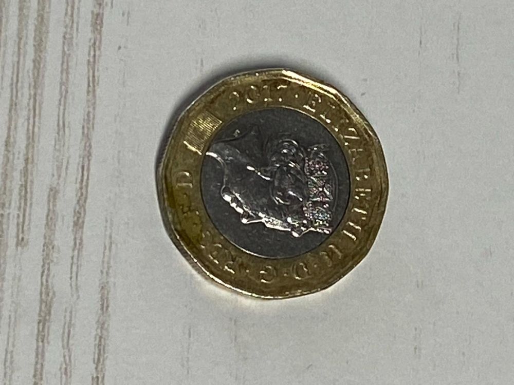 Moeda Elizabeth ll 2017 One Pound