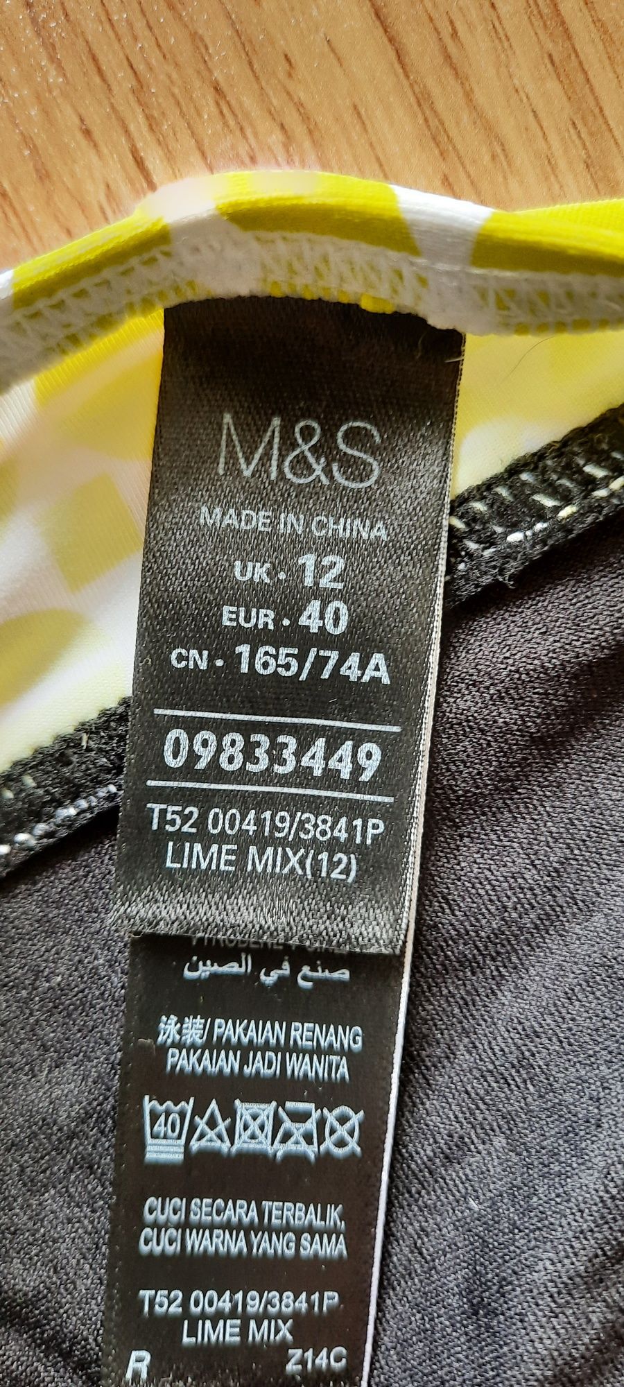 Sprzedam nowy dwuczęściowy strój kąpielowy z M&S