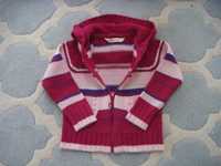 rozpinany sweter / bluza / kurtka - jak nowy roz. 98