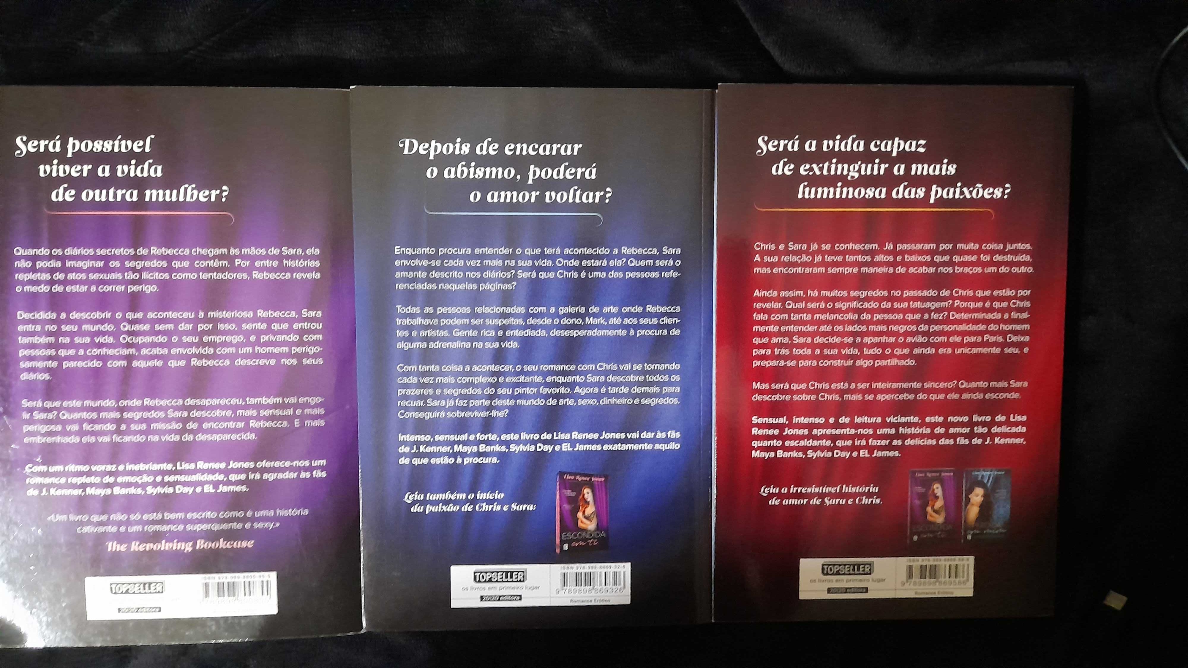 Série Livros Inside Out de Lisa Renee Jones (entrega em mãos)