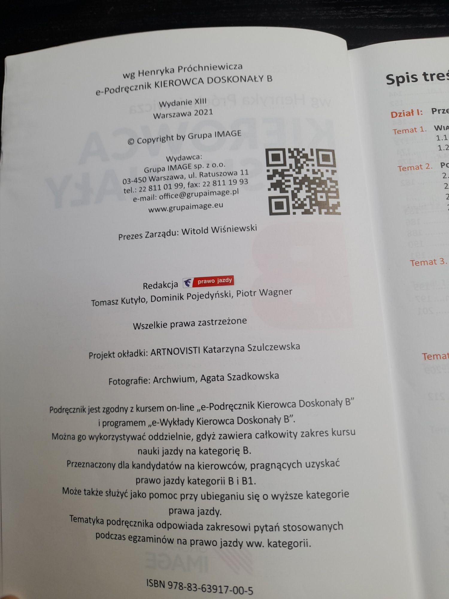 Książka kierowca doskonały