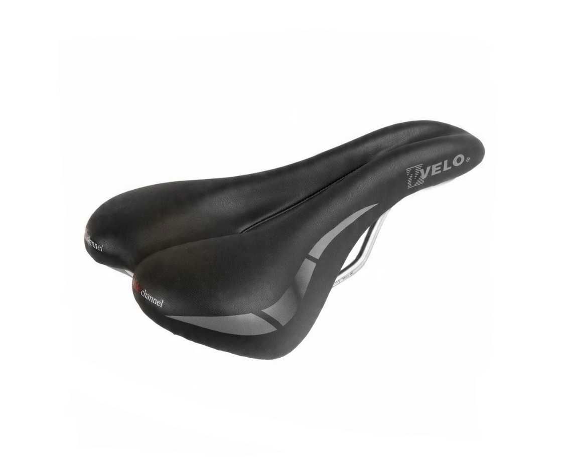 Velo Wide Channel 270x175mm siodełko rowerowe, męskie