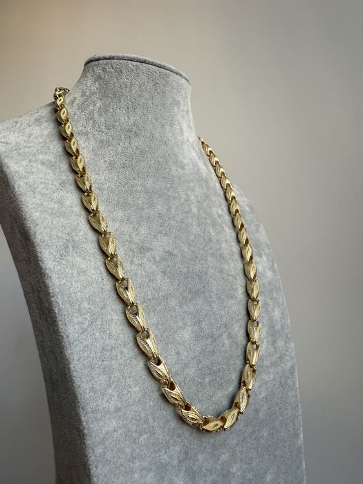 Złoty Męski Łańcuszek pozłacany Cartier Armeński Królewski