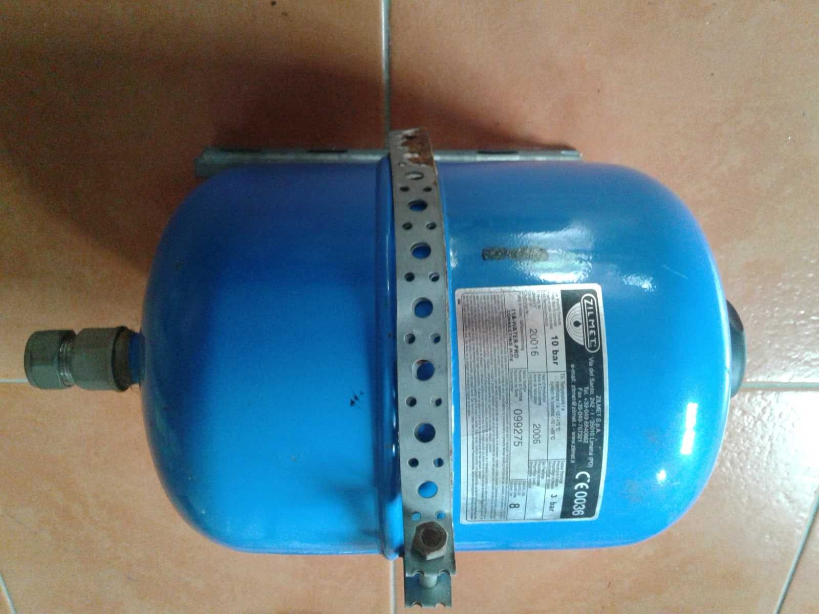Vaso de expansão Zilmet de 8 lts, como NOVO!