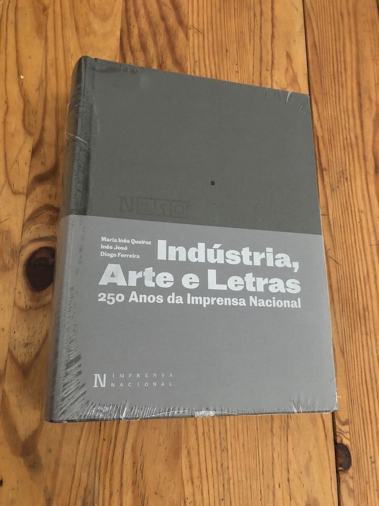 Livro “Indústria, arte e letras: 250 anos da Imprensa Nacional”