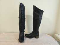 Buty kozaki skórzane Clarks UK 5 rozmiar 38 wkładka 25 cm