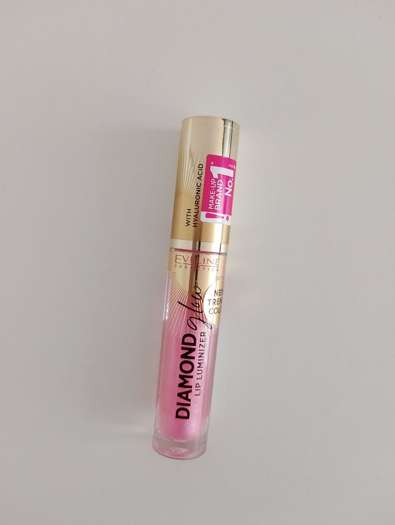 Eveline Diamond Glow Lip Luminizer Błyszczyk z kwasem hialuronowym