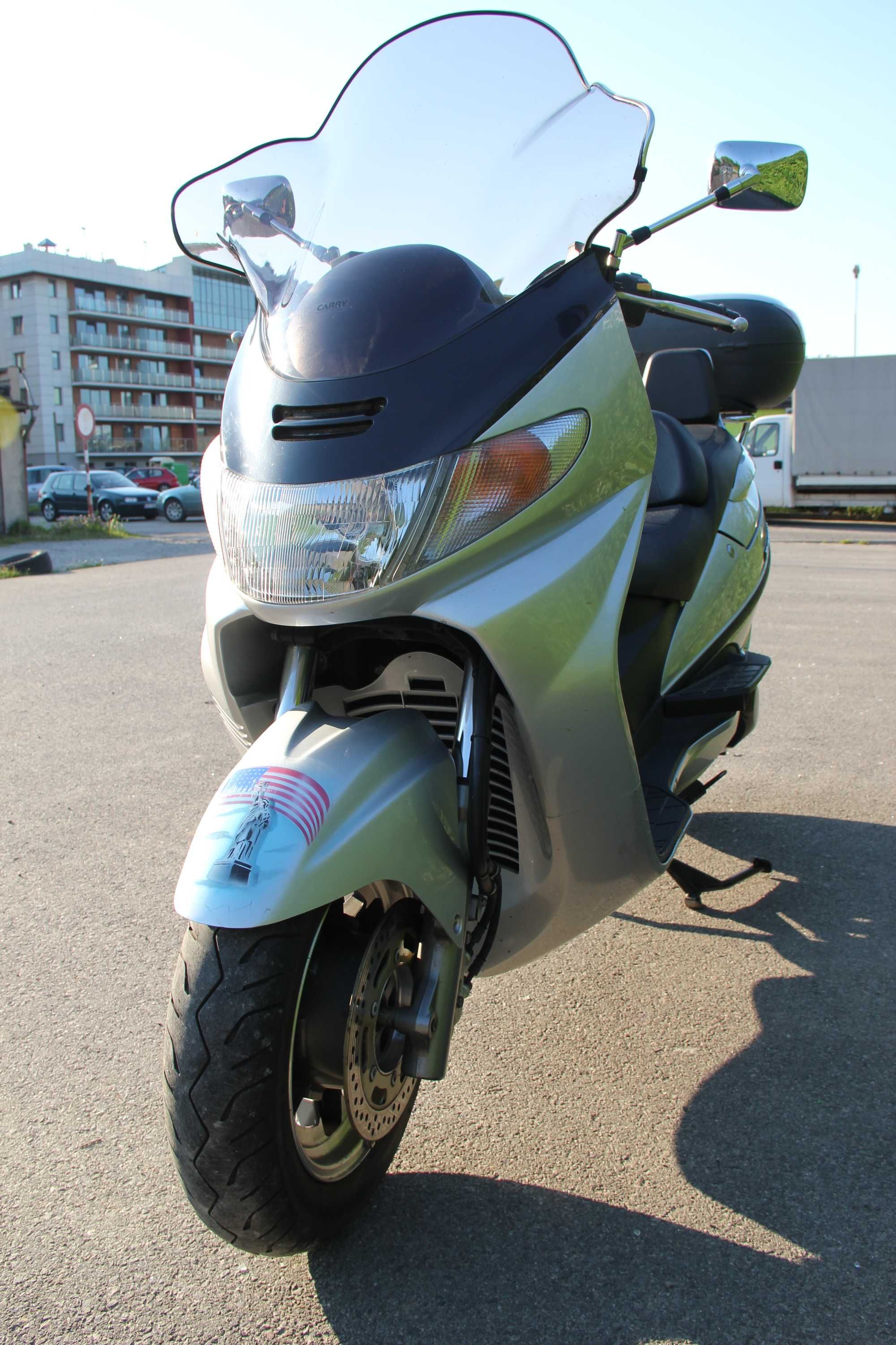 Suzuki Burgman400 / Stan Bdb / A2 / Kufer+ 2xKask