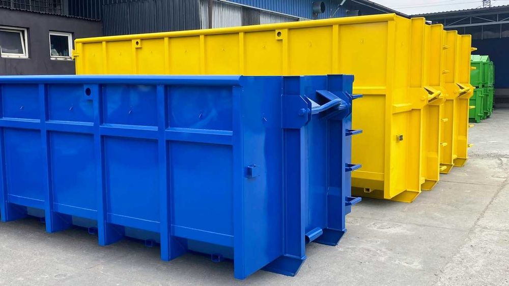 Kontener KP33 6500x2300x2200 pojemnik GRUZ złom ODPADY, PRODUCENT,