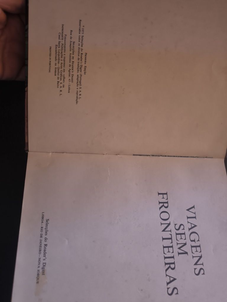 Livro viagem sem fronteira