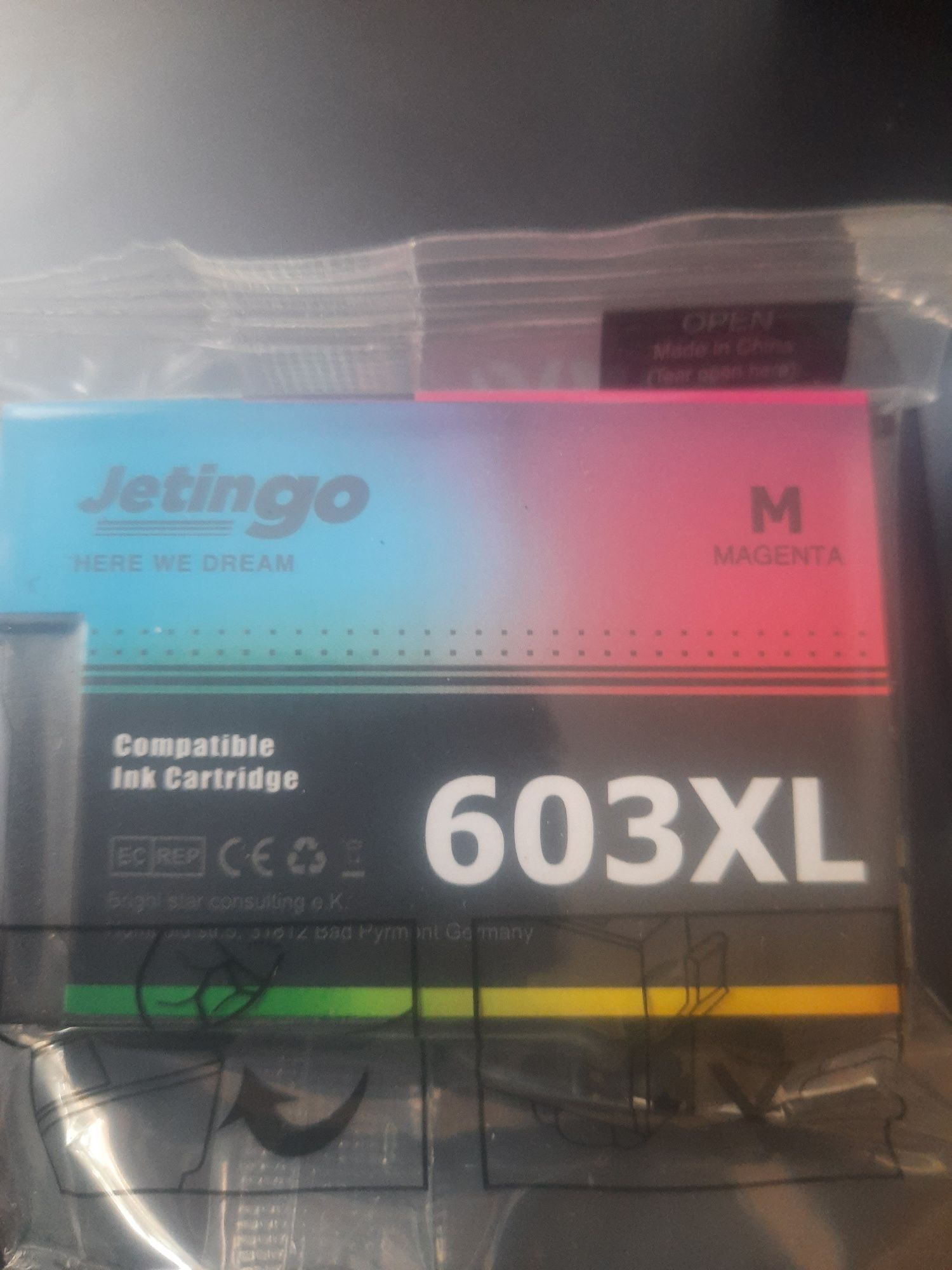 Фарби для принтера картріджі jetingo 603xl