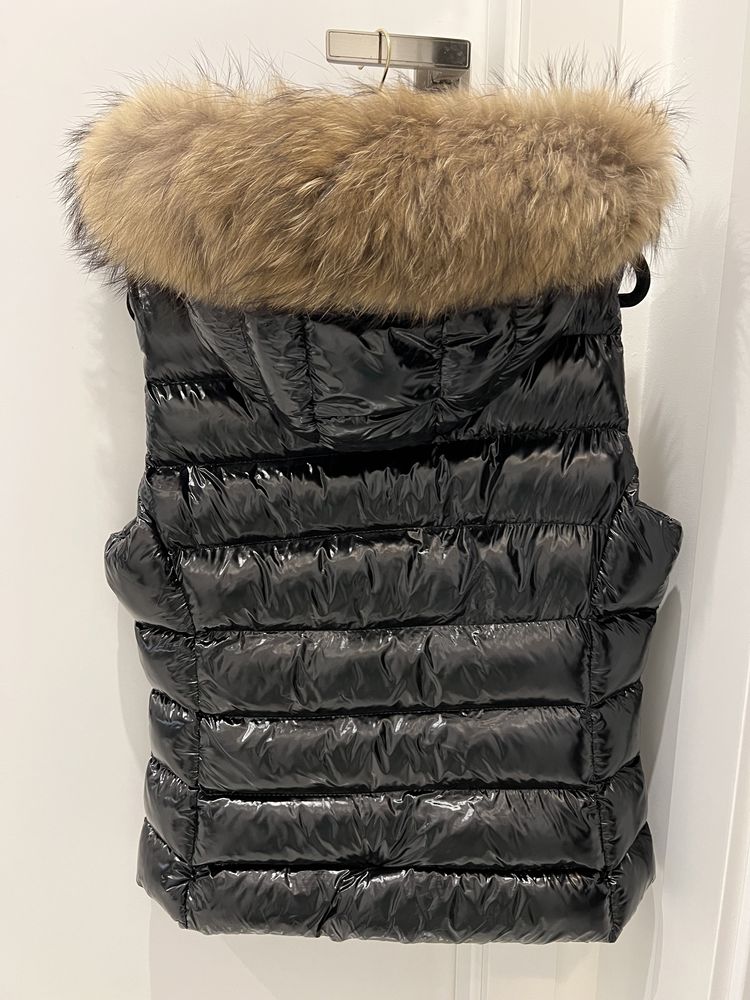 Moncler bezrękawnik damski taliowany r.5