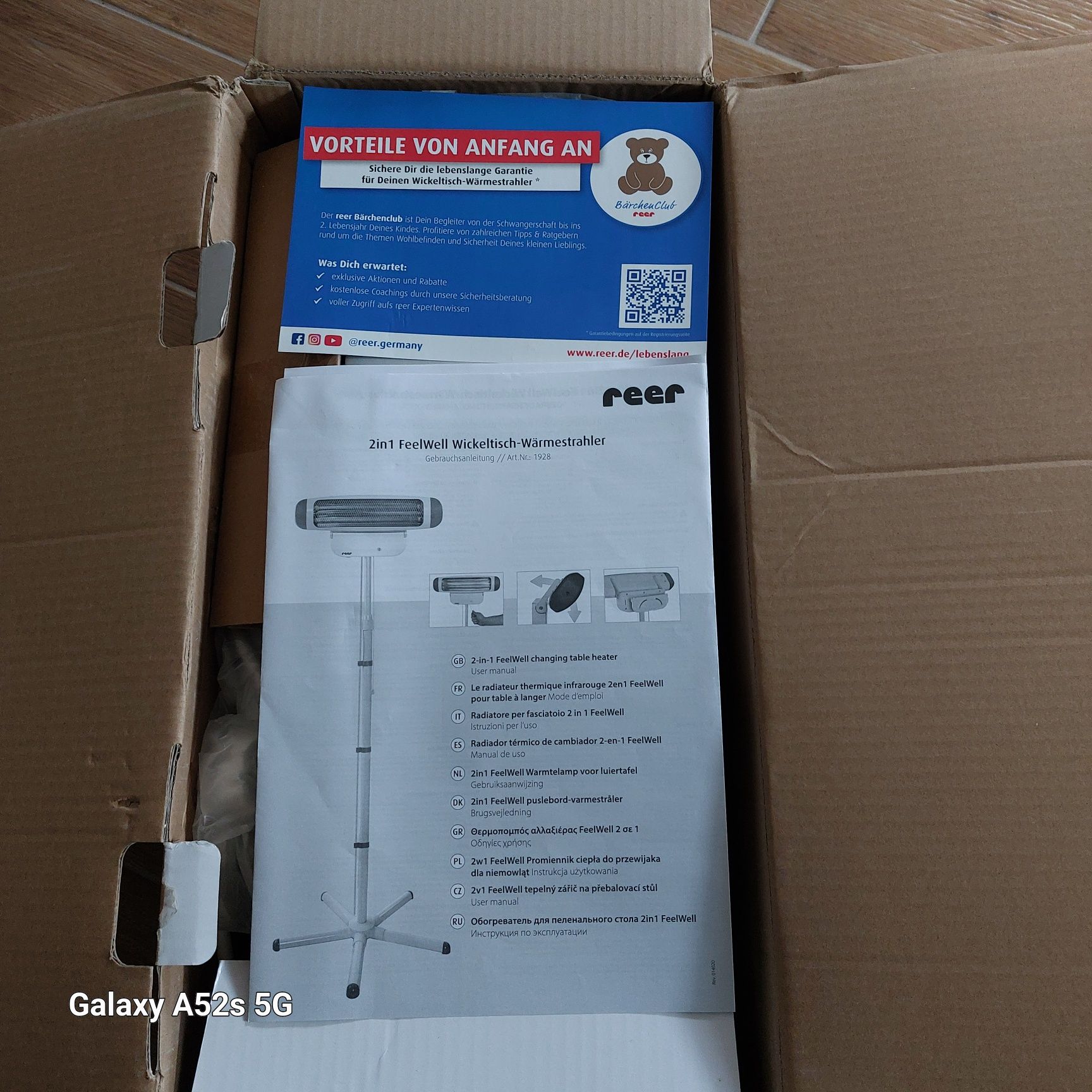 Grzejnik promiennik ciepła reer 400 - 800 W