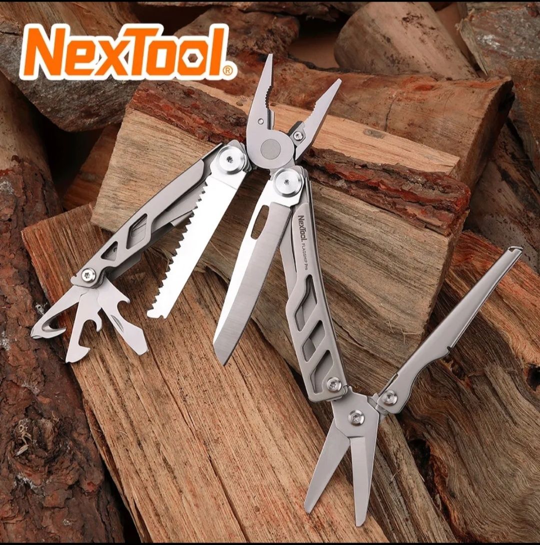 Мультитул Nextool Flagship Pro (Silver, Black)