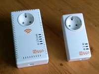 Kit Powerline Lan e Wireless Ziggo PG-9073LG-ZG