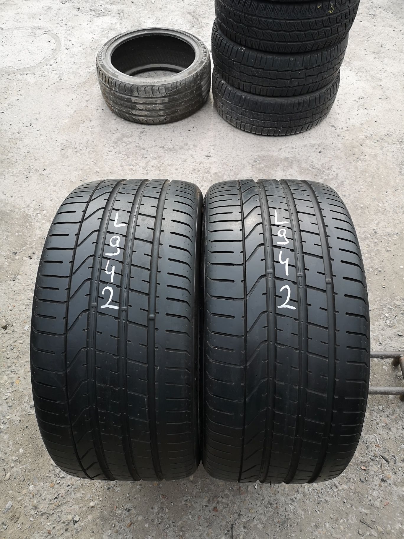 Opony letnie 315/35/21 Pirelli Pzero 2szt 7,5mm