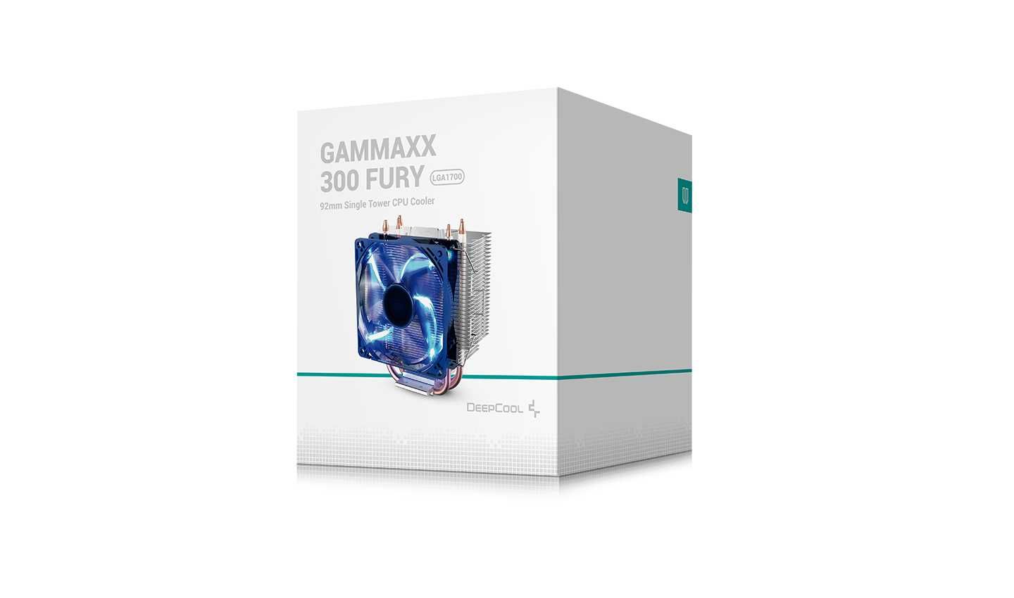 Новый Кулер Deepcool GAMMAXX 300 Fury 125W Intel AMD AM5/AM4
