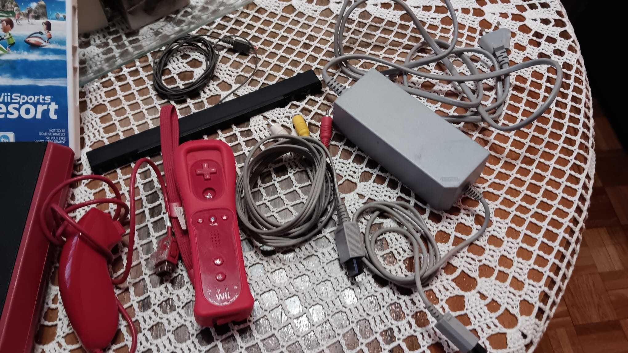 Nintendo Wii Mini Vermelha
