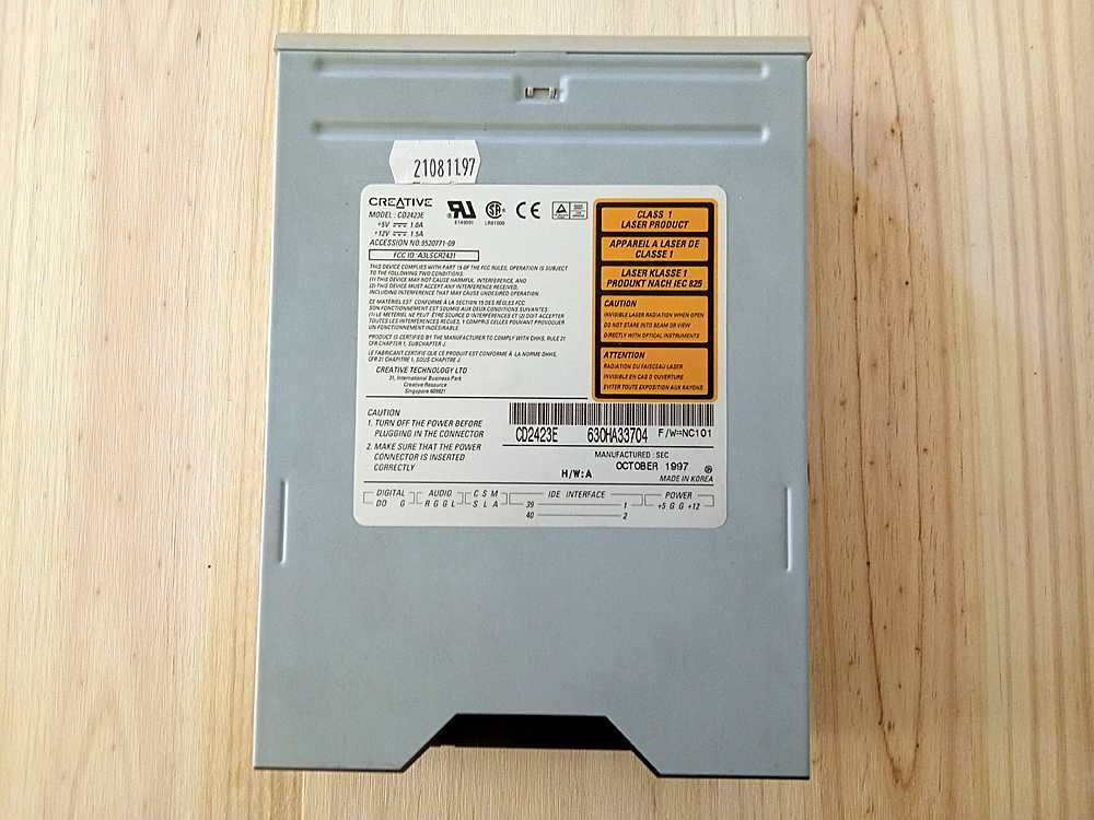 Leitor CD-ROM - Creative CD2423E