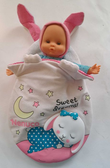 Nenuno na alcofa em forma de coelhinho-13€