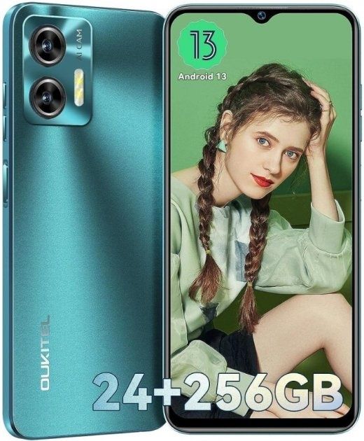 Смартфон Oukitel C35 12/256GB Green