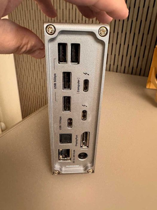 Estação Thunderbolt Caldigit TS3 Plus Perfeita Melhor do mercado