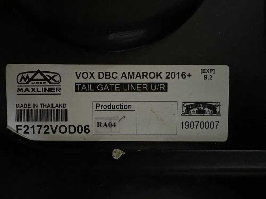 Fundo / Protecção caixa VW Amarok