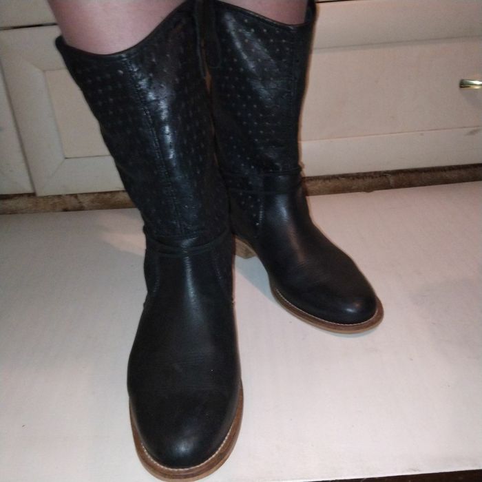 Сапожки Демі натуральна шкіра 40 р.