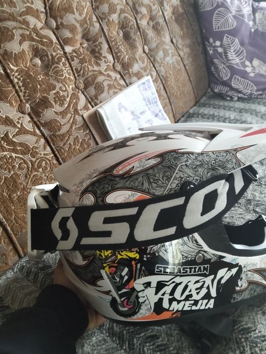 Мото шлем, кросововий,SCOTT