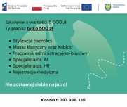 Szkolenie dofinansowane 90% dla osób pracujących woj. Śląskie