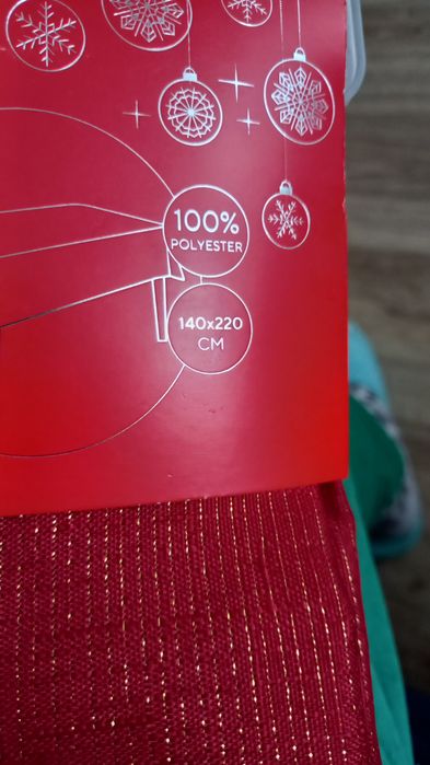 Obrus świąteczny  140 × 220 cm