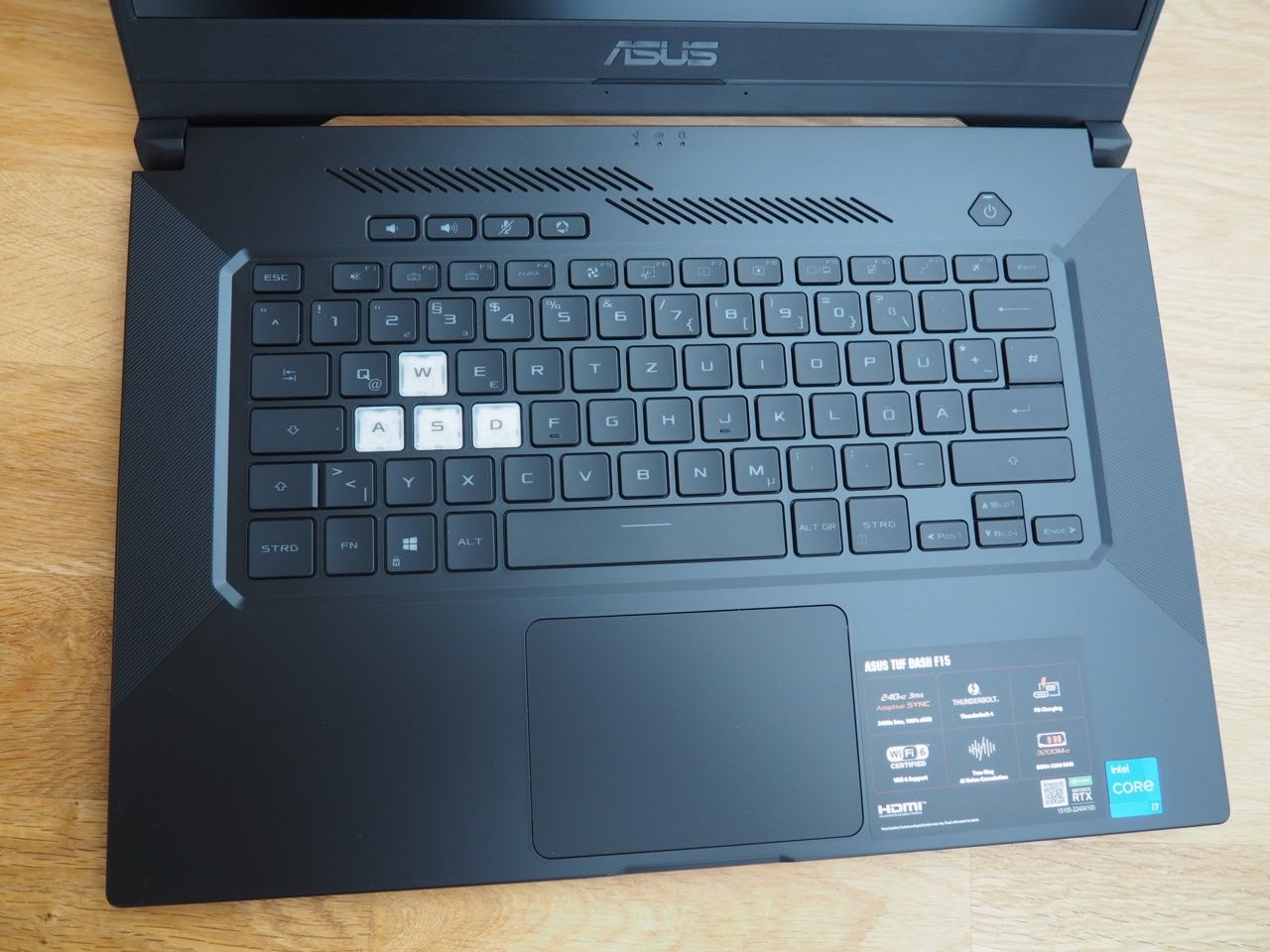 Asus TUF Dash F15 I7-11370H/RTX 3070/
