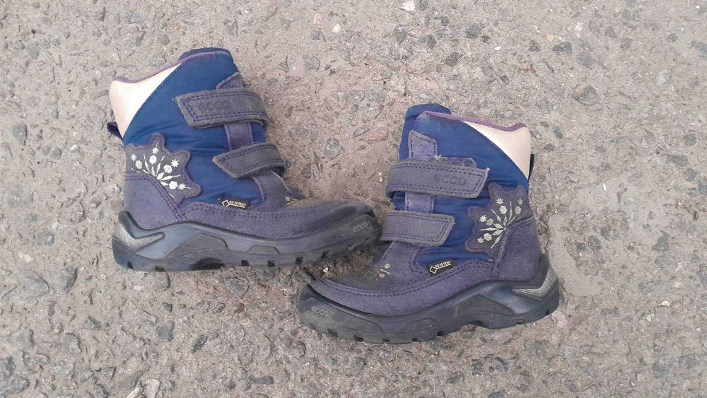 Ботинки зимние для девочки Ecco 25 размер