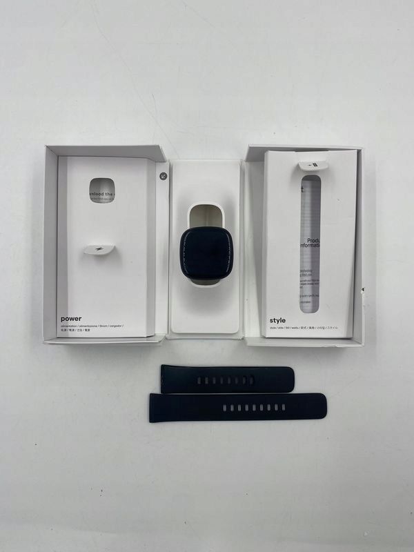 uszkodzony smartwatch fitbit versa 3 czarny nfc wifi opis