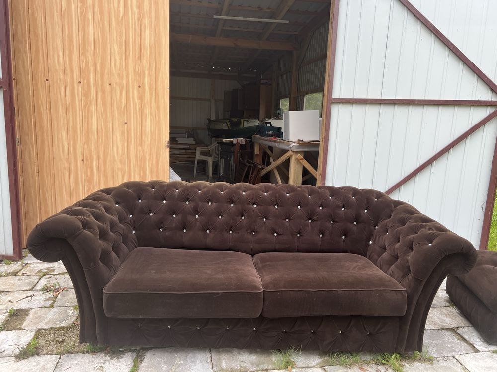 Sofa/Wersalka KLER Chesterfield Tkanina Velvet