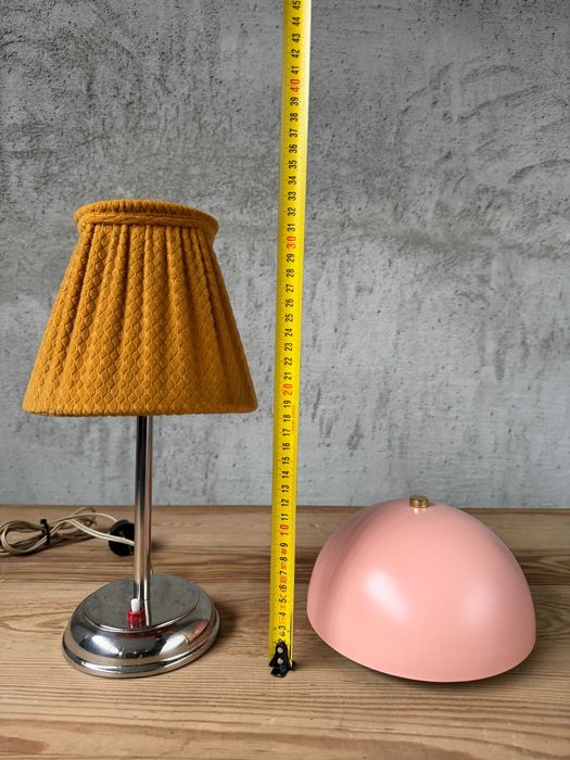 Lampka Grzybek PRL Polam Wilkasy + Dodatkowy Abażur GRATIS / Vintage