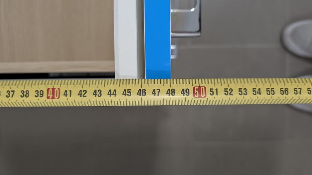 Szafka łazienkowa 45cm biała